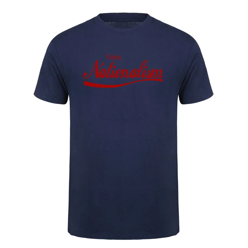 Genießen Sie Nationalismus Nationalistisches T-Shirt Grafik Streetwear Kurzarm O-Ausschnitt Harajuku T-Shirt Herrenbekleidung DY-387 – Detail 5