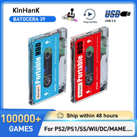 KINHANK Super Console X Gaming HDD Batocera 35 100000 Retro Games for PS3/PS2/WII/WIIU/SS/DC/MAME Retro Game Console for Pc