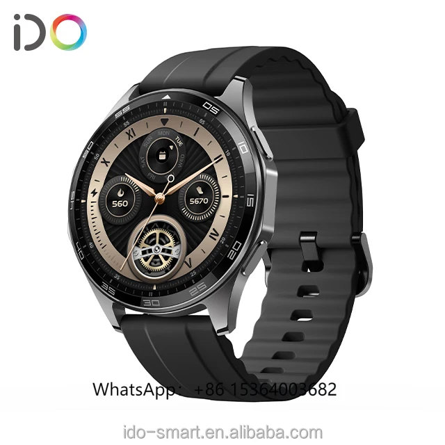 

TJXL-New Arrival GTX15 AI Smartwatch with GPS Compass Altitude Barometer 1.43inch AMOLED Screen for Outdoor Sports Phone Calls