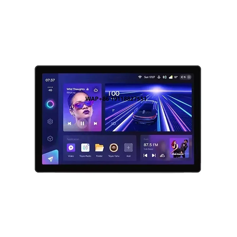 TEYES Stream CC3 2K 11 Inch 13 Inch Universal Screen Car Radio Multimedia Video Player Navigation GPS Android No 2din 2 Din