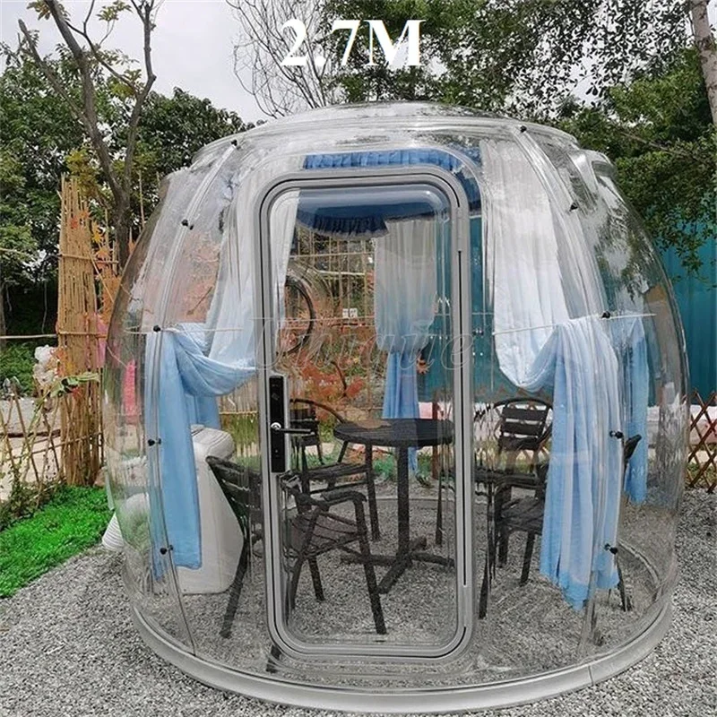 

Transparent Dome House, Glamping PC Bubble Tent, Waterproof Hotel Resort