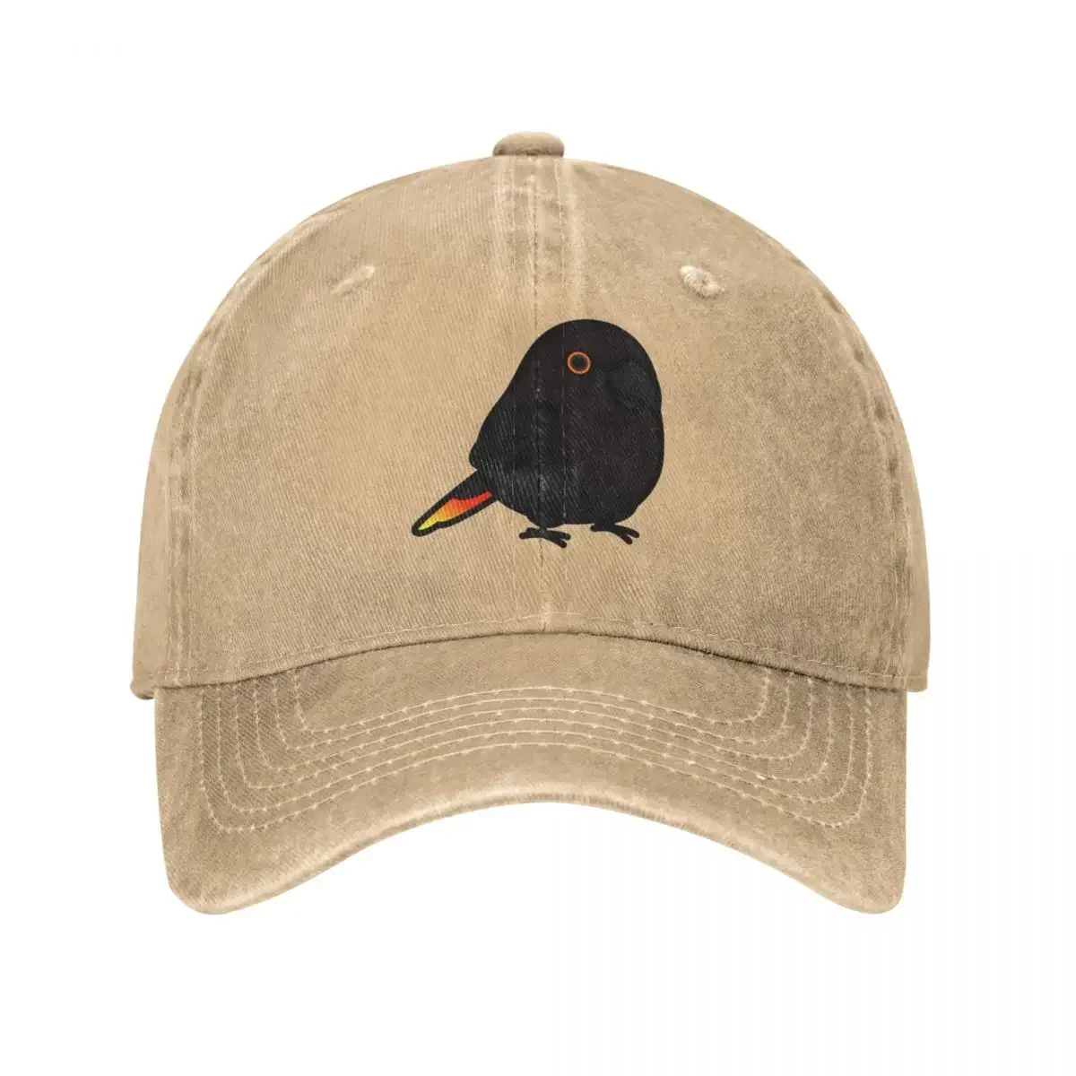 Chubby Black Lory Lorikeet Cowboy Hat fishing hat Hats For Men Women'S Hat