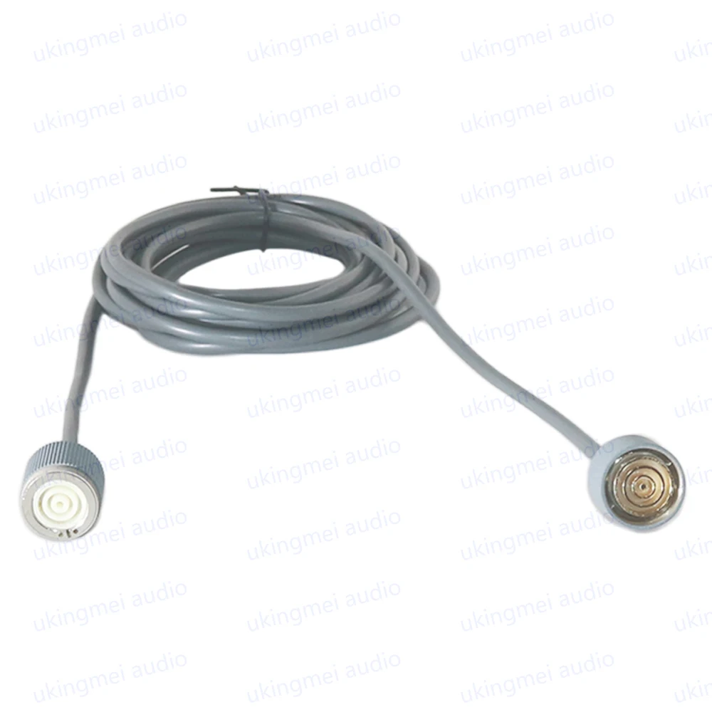 カプセルとマイクの間に挿入されたアクティブ延長ケーブル、ファンタム電源モジュール、頑丈、耐引裂性