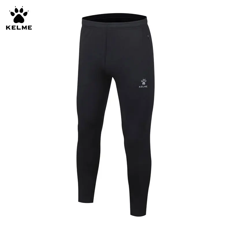 

Kelme Football Training Leggings Men's High Elastic Slim Tights Thin Outdoor Fitness Running Pants