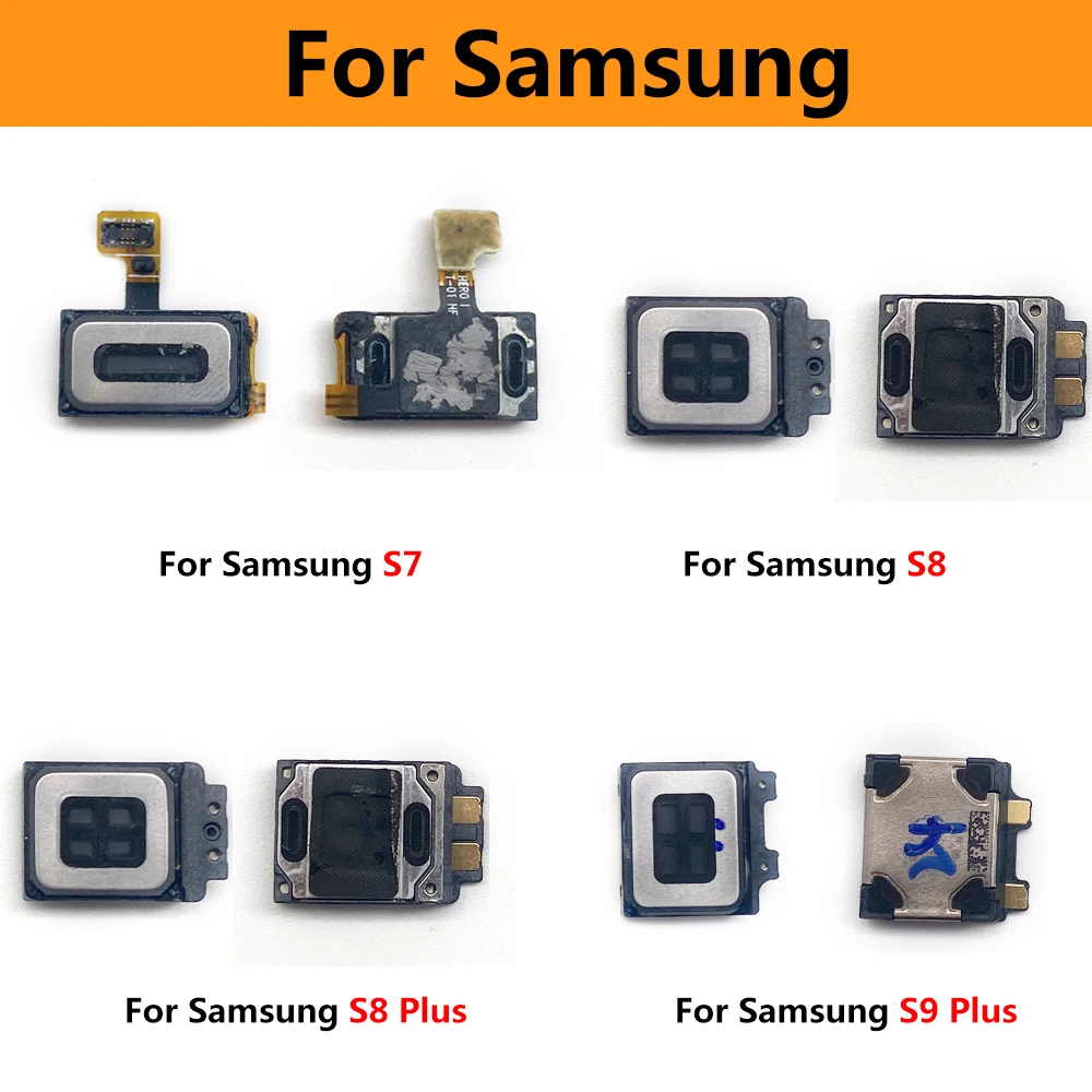 2Pcs,NEW Earpiece Ear Speaker Sound Receiver headphone earphone Flex For Samsung S21 Fe S20 Ultra S10E S10 5G S9 S8 Plus S7 edge