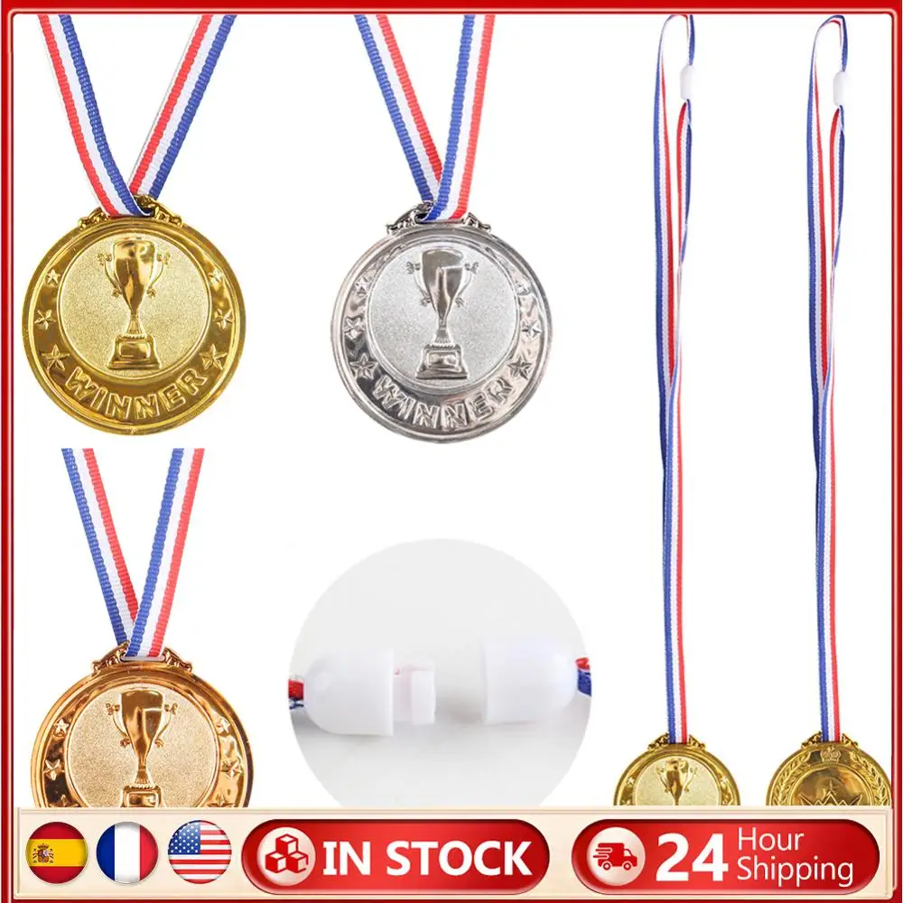 

2.55 in Medal Winner Reward Football Competition Prize Gold Silver Bronze Award Medal for Competitions Party for Kids Adults