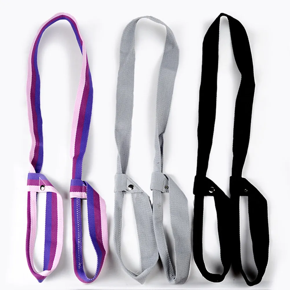 

Yoga Mat Strap Sling Made of Soft Cotton Material Hands-Free Carry Solution for Exercise Mats in Purple Red Pink
