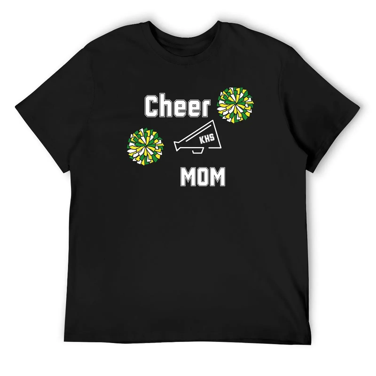 

Cheer Mom Green Yellow T-Shirt shirts graphic tee kawaii clothes oversized graphic tee sweat shirts, men