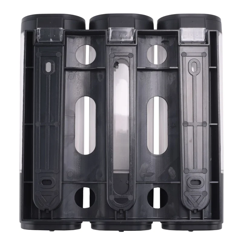 ABRS-2X Dispenser e organizer per pompa per doccia da bagno a parete 3 in 1 - possono essere utilizzati per shampoo, condizionatore, A