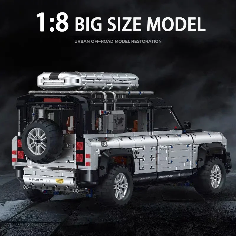 Technical Remote Control Off-Road Racing Car Building Blocks City SUV Vehicle Model Bricks Toys For Boy Birthday Gifts MOC