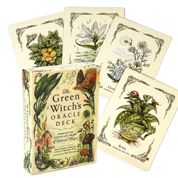 The Green Witch's Oracle Deck Embrace the Wisdom and Insight of Natural Magic Green Witch Witchcraft Series Tarot Cards