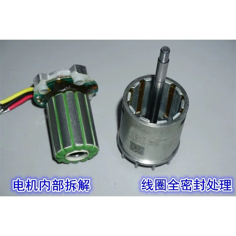 Neodymium strong magnetic 38mm external rotor high-power brushless motor 12-80V external rotation high torque 2835