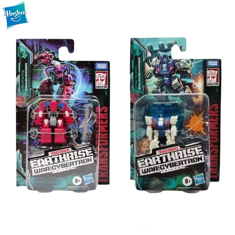 Nuevo juguete original de Hasbro Transformers, figura de acción de War for Cybertron Earthrise WFC-E1 Soundbarrier, juguetes coleccionables
