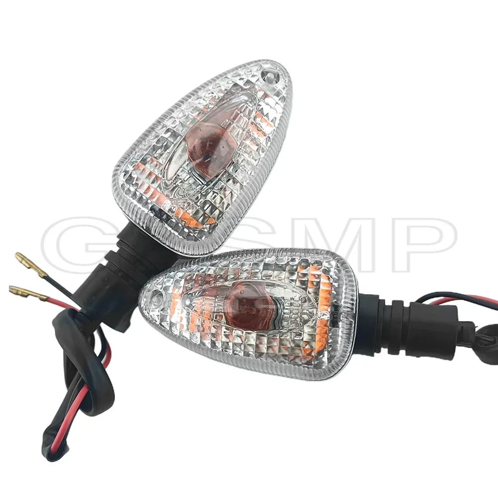 Luz de señal de giro con cable para motocicleta, lámpara indicadora apta para BMW R1200GS, K1200R, F800ST, F650GS, F800S, K1300S, R1200R, G450X