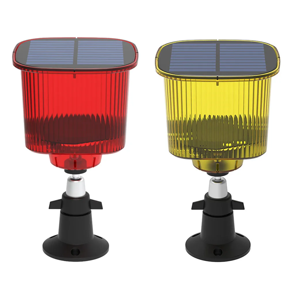 

Солнечный отпугиватель птиц, звуковая и световая сигнализация, отпугиватель диких животных, встроенный, 13 звуков, записываемый, IP55, водонепроницаемый для ферм, садов