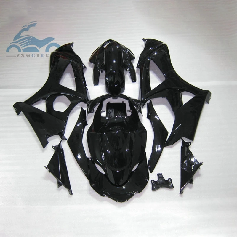 

Customized Fairing kits for SUZUKI 2007 2008 GSXR1000 K7 ABS plastic motorcycle sport fairings kit GSX R1000 07 08 glossy black