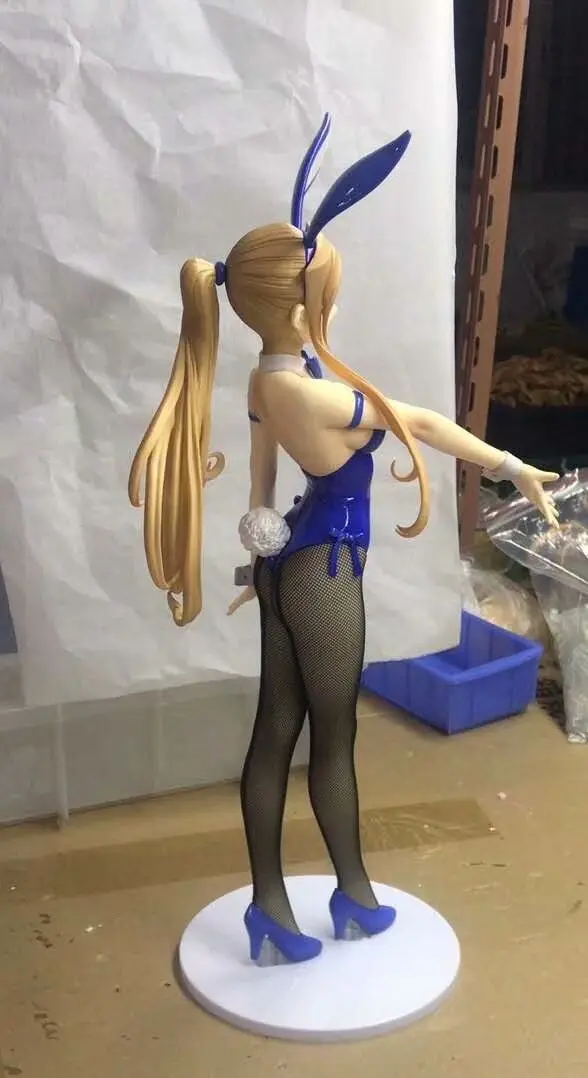 42 سم آه! آلهة بلداندي الأرنب فتاة أنيمي فتاة 1/4 نموذج لجسم تمثال الأولاد جمع سطح المكتب زينة زخرفية لعبة هدية