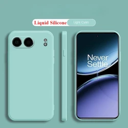 Liquid Silicone Phone Case for OnePlus Nord 4 Shockproof Matte Bumper Soft Cover Cases for OnePlus Nord CE 4 Lite