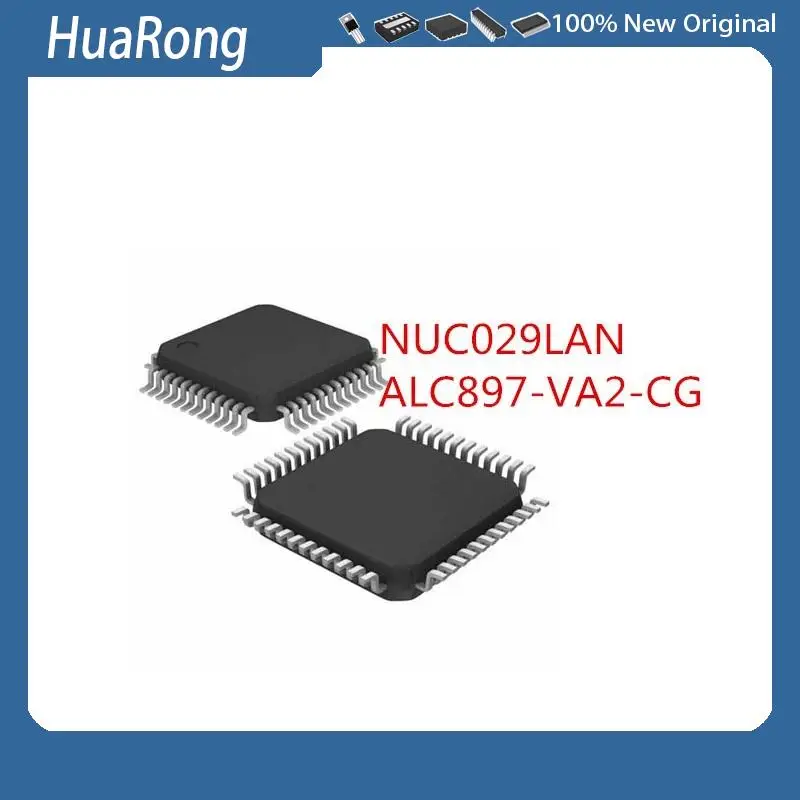 

5PCS/LOT NUC029LAN ALC897-VA2-CG LQFP48