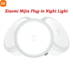 Xiaomi Mijia Plug-in Night Light Sense Induction Soft Lamp Plug Sensor Light Sleep Night Lamp Energy-saving Night Light 220V