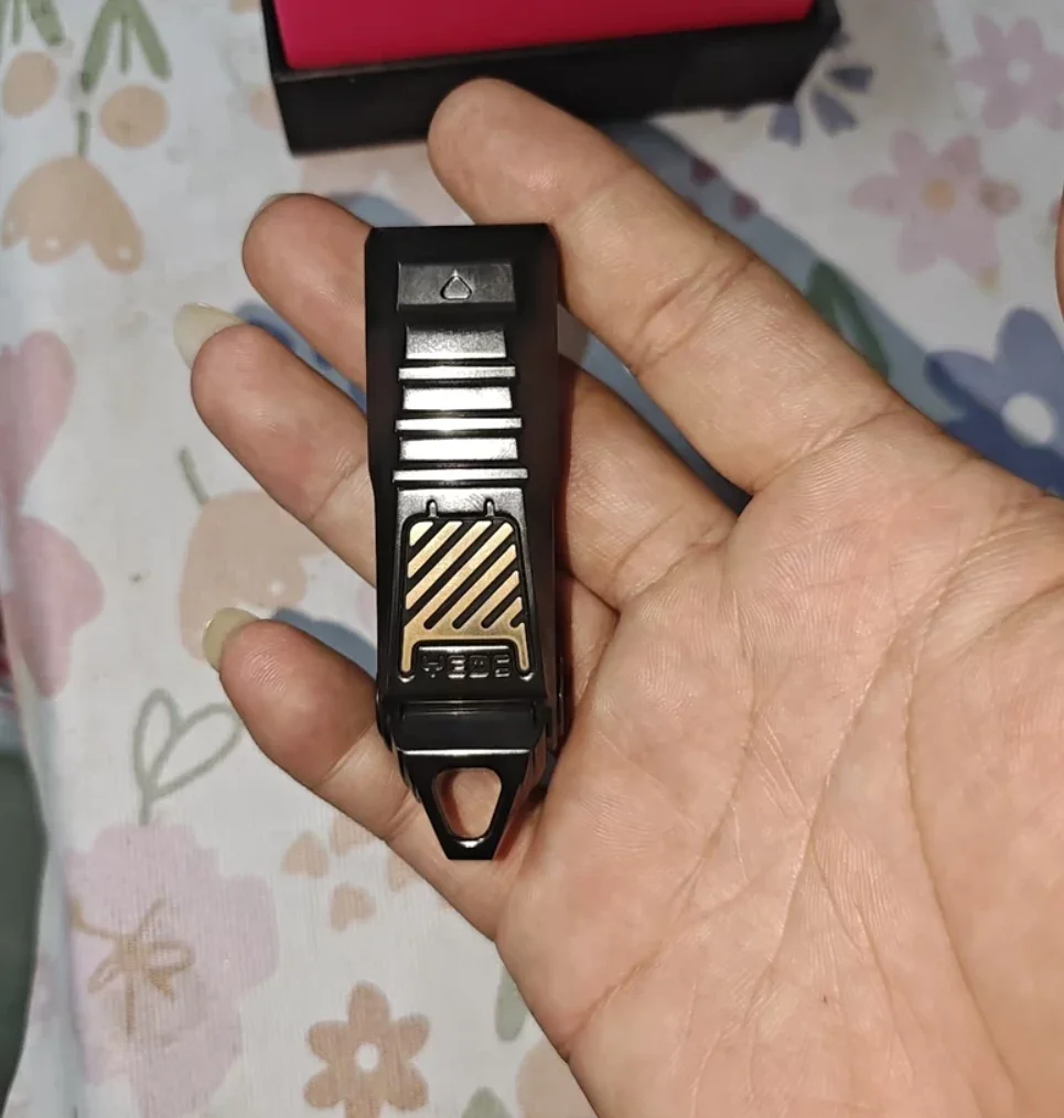 

Использованный EDC YEDC Razor 2.0 — циркониевый полированный фиджет-слайдер, игрушка для снятия стресса