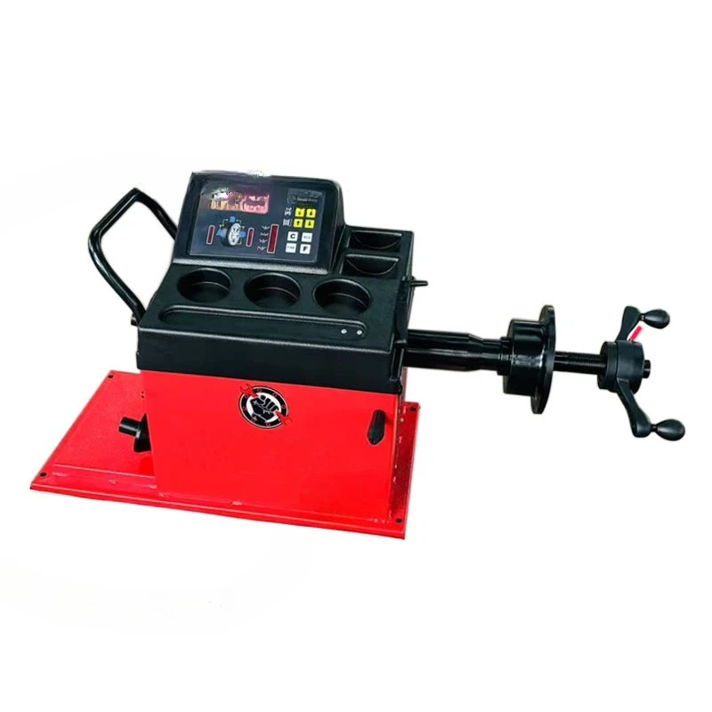 Vehicle balancing machine, disassembly and assembly machine, rescue tire picking machine