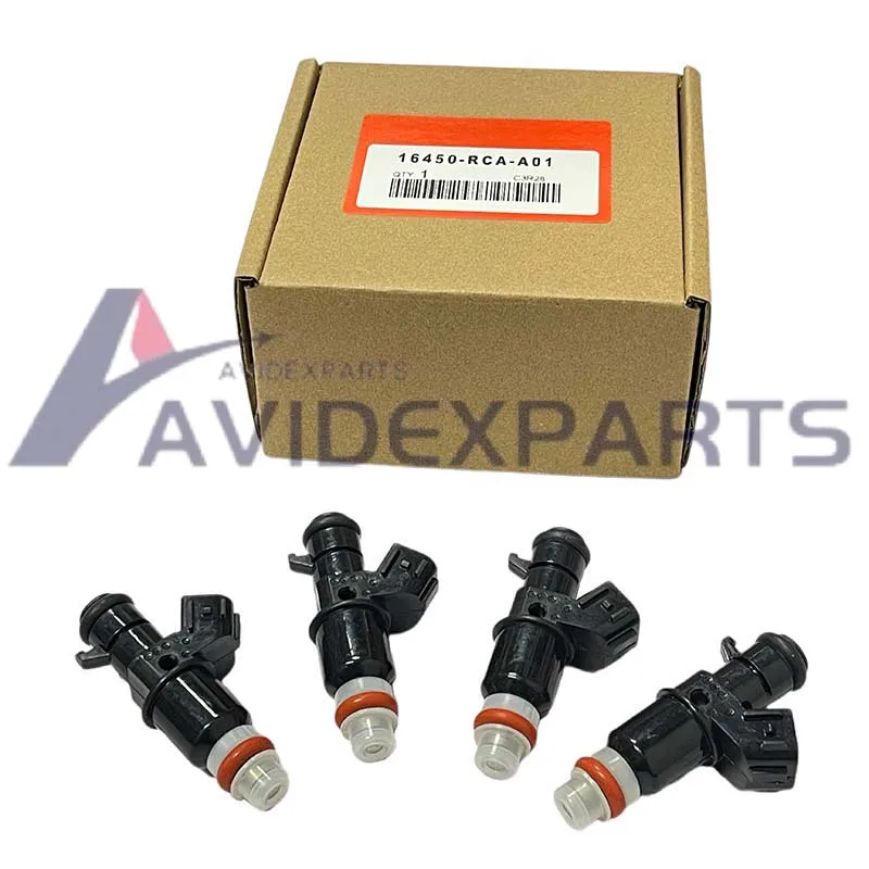 16450-RCA-A01 For Honda Accord Odyssey 2006-2011 V6 3.0 3.2 3.5 engine injector  Pilot fuel injectors -8holes 16450 RCA A01