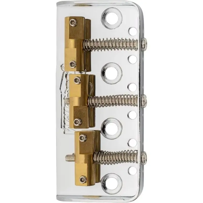 

Компенсированные латунные седла Wilkinson WTBS Short Telecaster Bridge для электрогитар в стиле TL с винтажными хамбакерами, хромированные