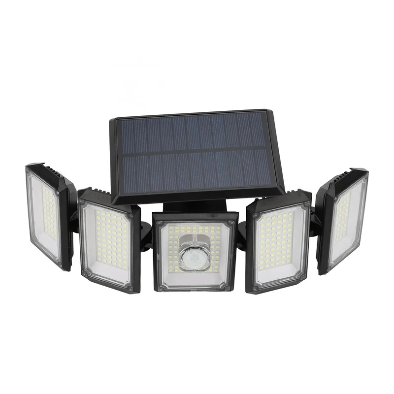 

Outdoor Motion Sensor 300LED Garage Wall Light with Remote Control, IP65 Waterproof, Solar Powered
