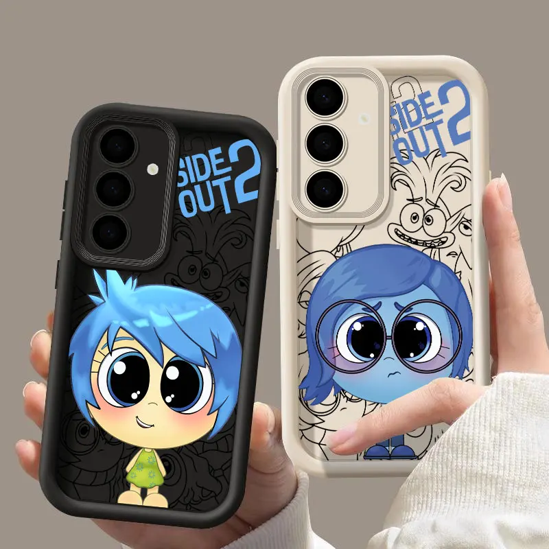 Cartoon Insides Out 2 Fundas For Samsung Galaxy S26 S25 S24 S23 S22 Plus S21 Ultra S20 FE Case S26Plus S26Ultra Phone Back Cover