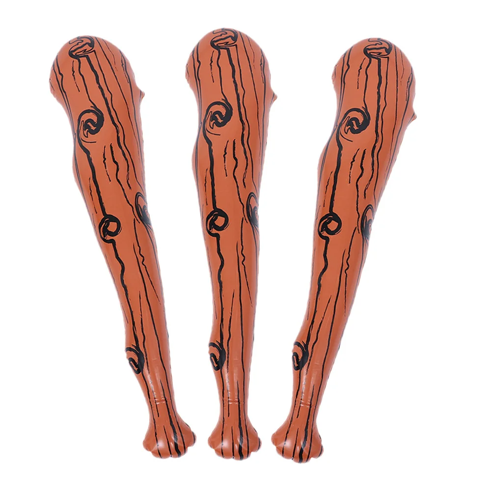 

3Pcs Inflatable Bat Noise Making Party Props Reusable Cheering Sticks for Concerts Festivals Activities Supplies