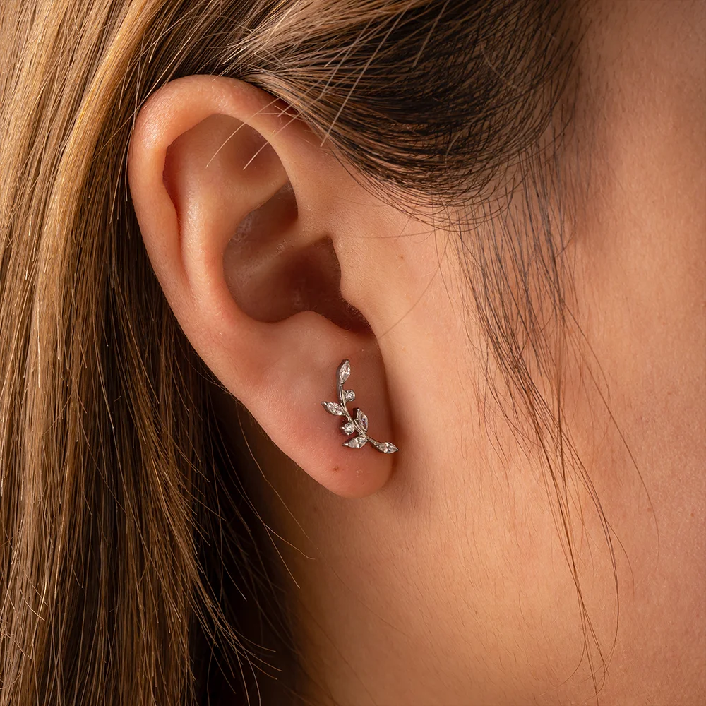 Kolczyk do ucha z tytanu G23,  – Flat Back Labret Stud recenzja i cena