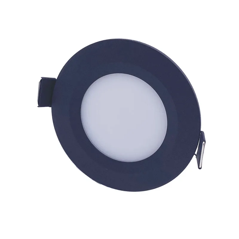 Dimmerabile 3W LED Downlight Slim 15mm plafoniera da incasso 12V RV Cabinet Light residenziale Hotel soggiorno lampadina D60mm