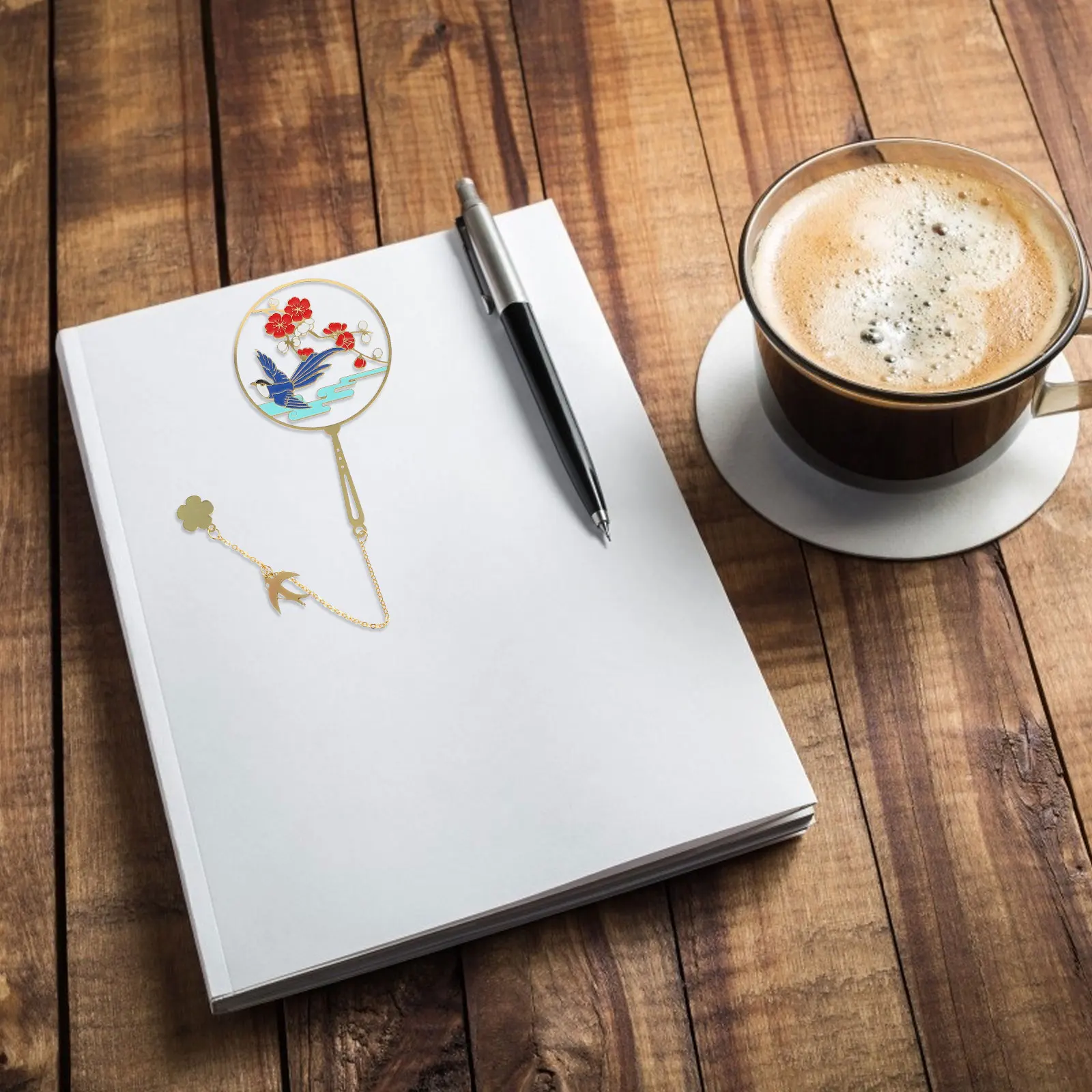 

Vintage Metal Bookmarks Hollow out Design Practical Gifts for Students Lightweight Portable Reading Accessories Student Supplies