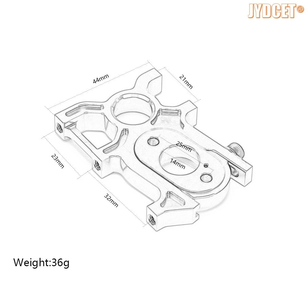 Aluminum #ARA320468 Sliding Motor Mount #ARA320469 Plate for RC ARRMA 1/7 FELONY MOJAVE 1/8 6S OUTCAST NOTORIOUS KRATION