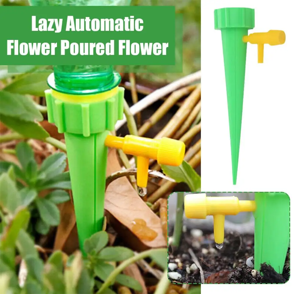 2colors Automatic Flower Watering Machine Adjustable Drip Irrigation System Set For Flower Plant Garden Watering Sprayer