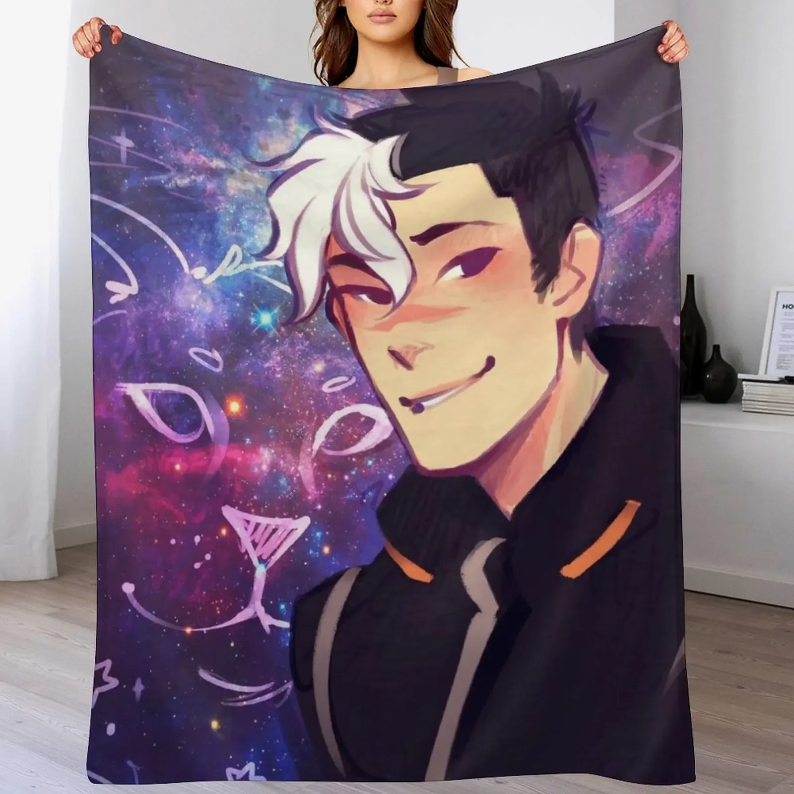 

Space Daddy Throw Blanket Weighted Retros wednesday Blankets
