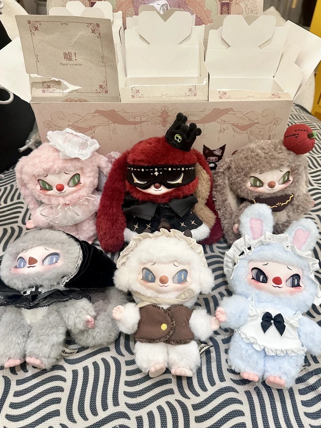 

Siinoo Wants To Tell You A Secret Series Of Blind Box, плюшевые игрушки, подарок для девочек, подвески, праздничный подарок для мужчин и женщин, новинка 2025 года
