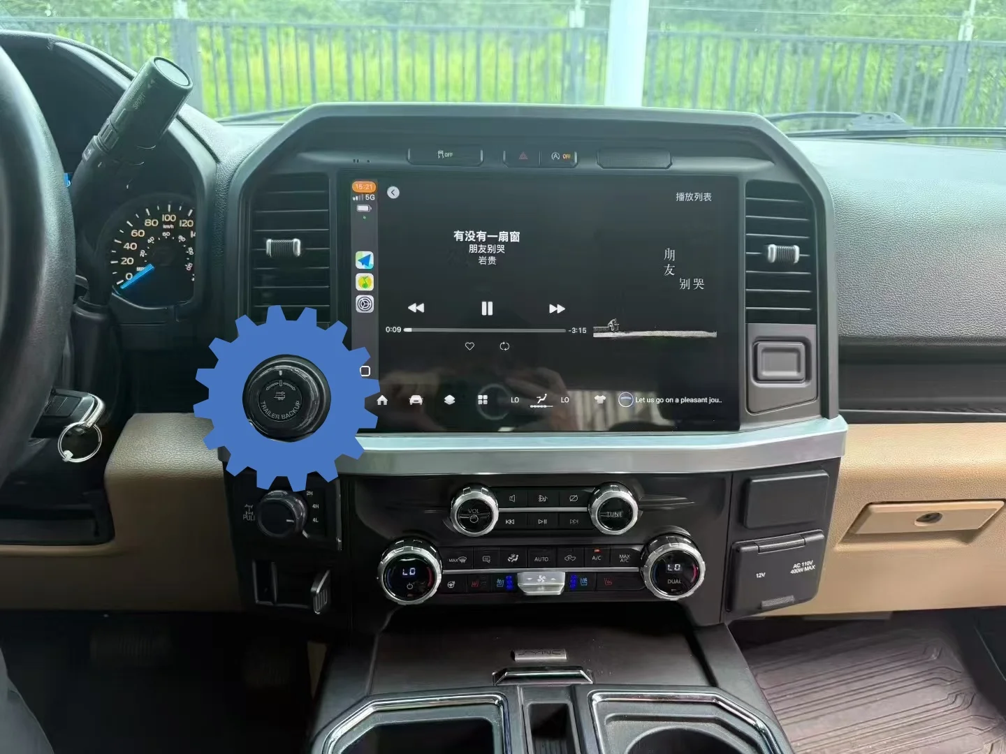 13.1” Screen Andorid Multimedia  Media Video Player Car Radio For Ford Raptor F150 2015-2025 Carplay  GPS Navigation Automotive