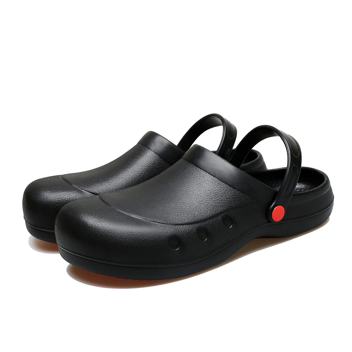 Steel Toe Safety Working Shoes Kitchen Restaurant Chef Shoes Industrial Work Nonslip Waterproof Rubber Sandals Big Size 3XL 4XL