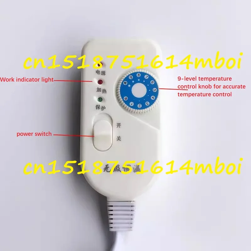 220V150W Electric Heating Scissors for Sewing Cutting Fabric Ribbon Trademark Ribbon, Adjustable Temperature Heating Tube