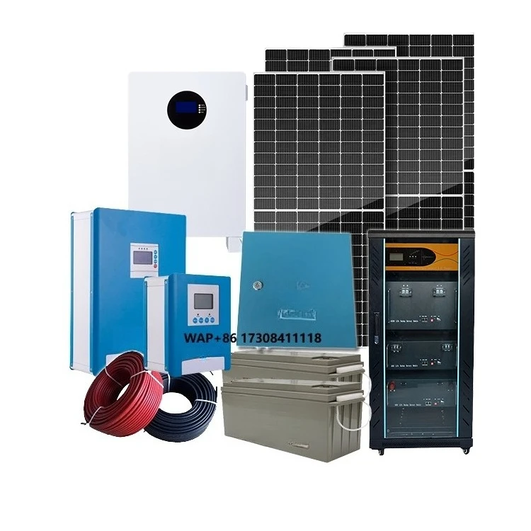 Complete High Efficiency 5kva 10kva 20kva Solar Energy System with Lithium Battery Power Panel Complete Kit Home Use Generator