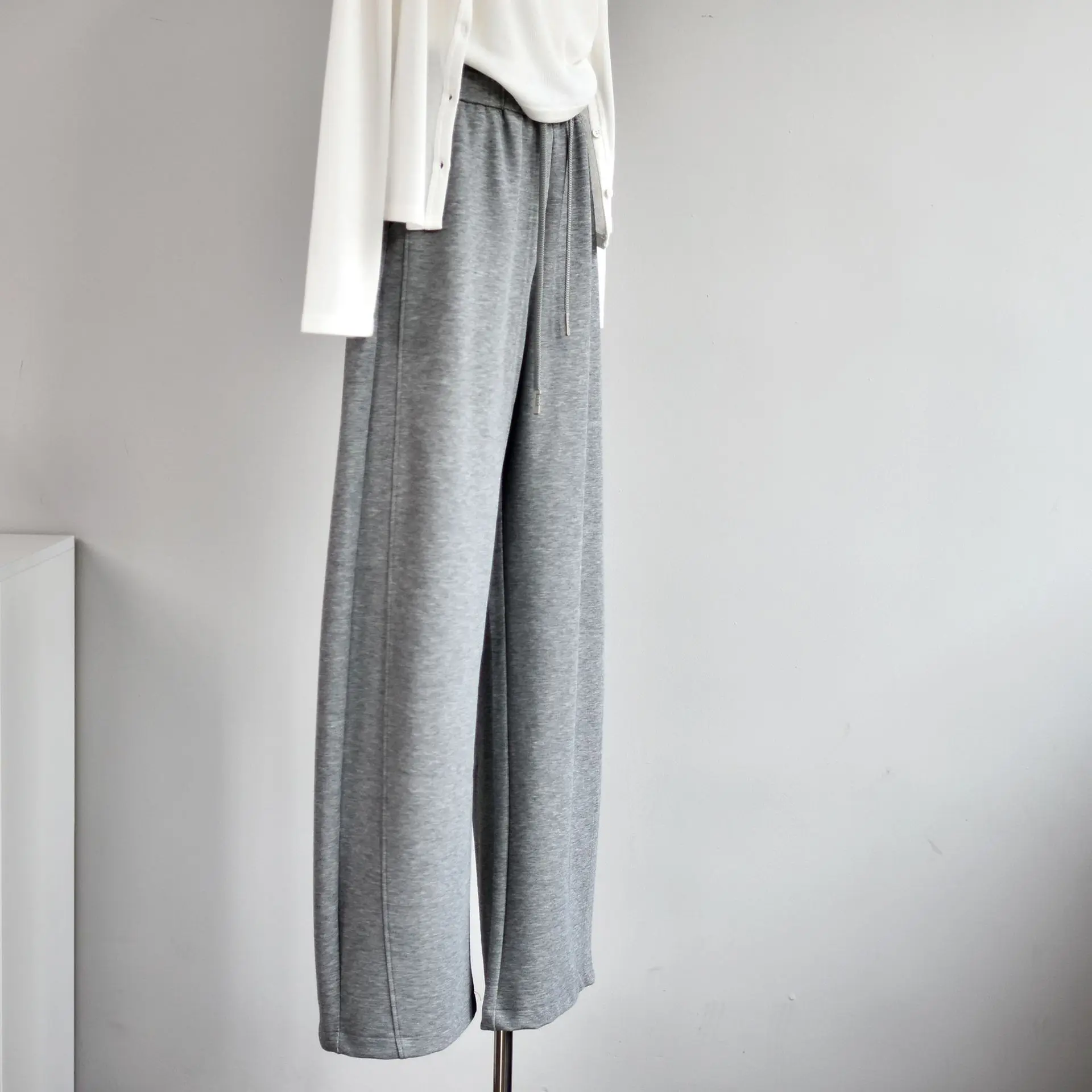 Spring Women's Air Cotton Micro Wide Leg Sports Casual Scimitar Pant for  Women