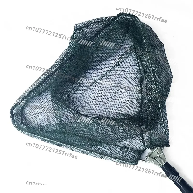 

New 1.5m 1.7m 2.1m aluminum alloy floor net, nylon fishing net with telescopic rod handle