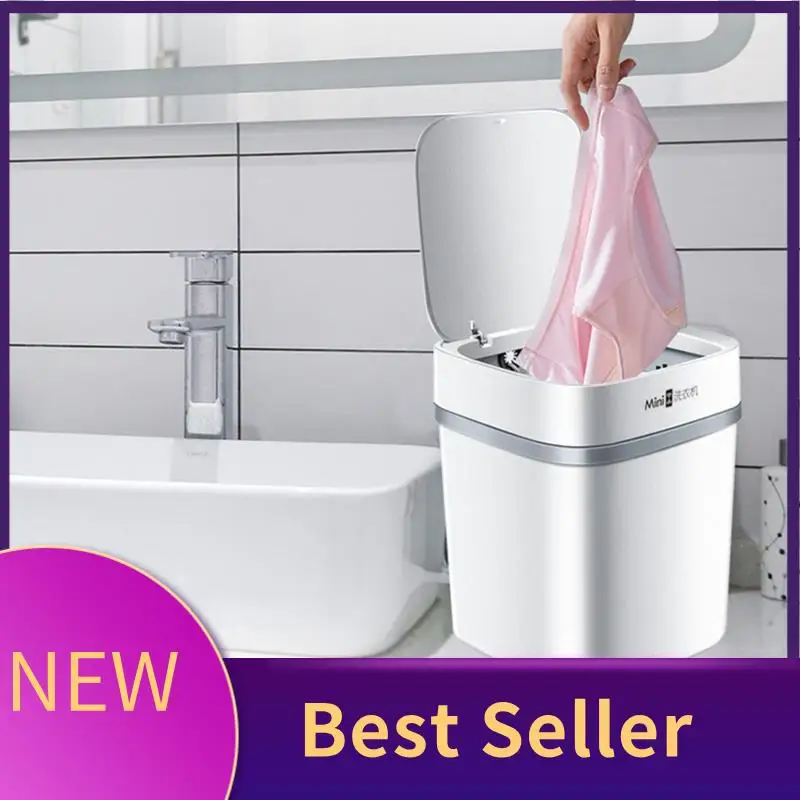 B46C Ultrasonic Turbo 10L Automatic Electric Roller Mini Washing Machine Portable Quick Clean Washing Tool