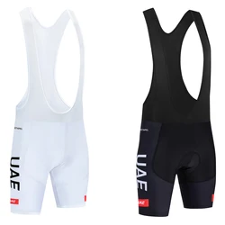 NEW White 2025 UAE Cycling Shorts Men Women MTB Team Bike Bibs Shorts Ropa Ciclismo 20D Gel Pad Quick Dry Bicycle Pants Culottes