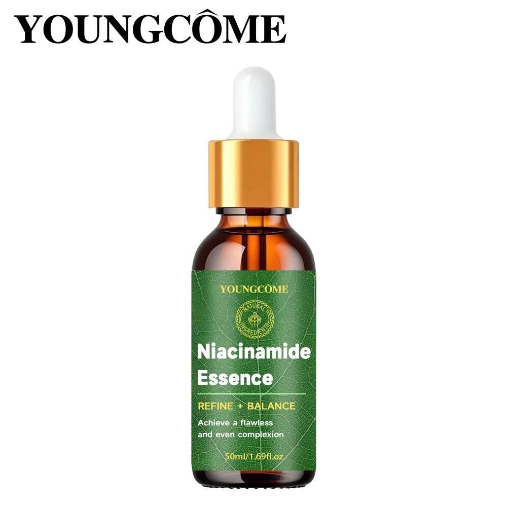 YOUNGCOME Nicotinamide Facial Essence Improves The Texture Ofskin,Protect Skin's Moisturebarrier Suitable for All Skin Types