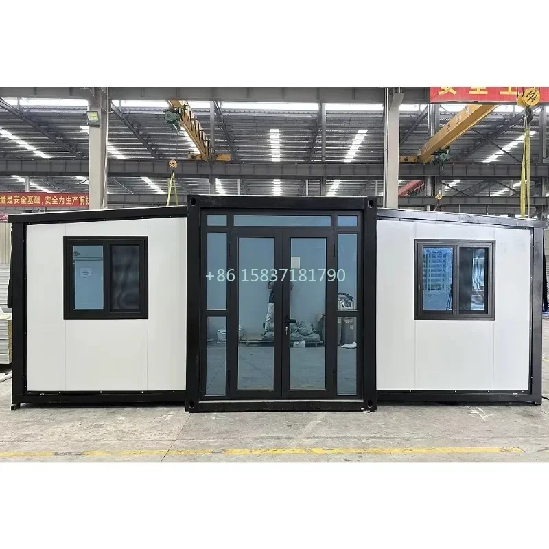 Folding Container Houses Prefabricated Container House 20ft 40Ft Expandable Modular Container Houses Prefab Mobile Home Price