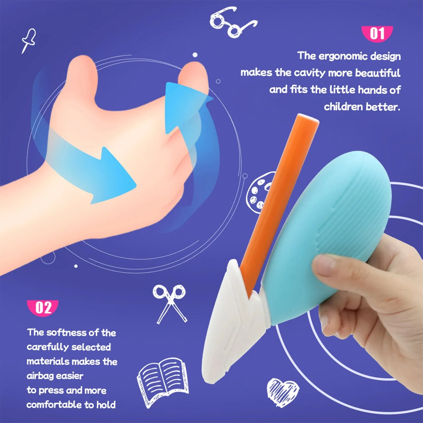 Stylo de pulvérisation d'aquarelle électrique pour enfants, pinceau de couleur peint à la main, lavable, 12 couleurs, jouets de dessin pour enfants, ensemble de jouets cadeaux