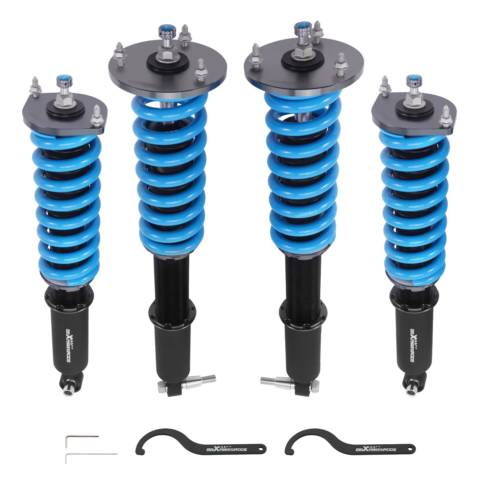 MaXpeedingrods 24 مستوى كويلوفيرس قابل للتعديل لمرسيدس بنز SL500 SL600 R230 2003-2011